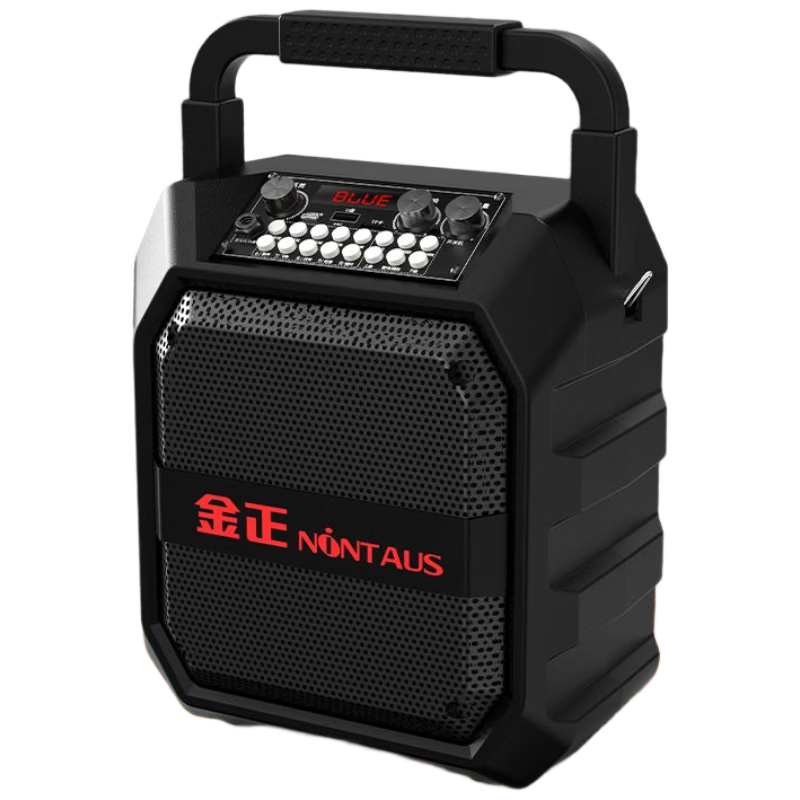 Jinzheng M171 Outdoor Bluetooth Speaker Portable High Volume Square Dance Amplifier All-in-One Home KTV Singing Small Karaoke Microphone Without Mic