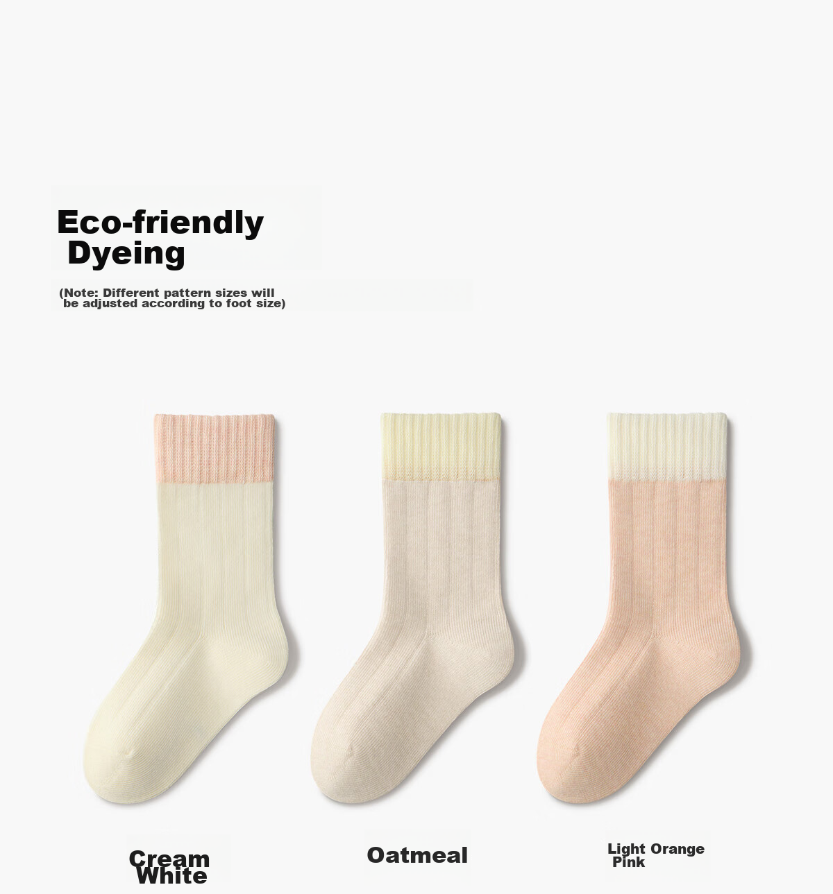 Mianzhuwu Children's Socks Girls Spring Summer Pure Cotton Class A 10A Antibacterial Odor-Resistant Sweat-Absorbing Seamless Mid-Calf Socks 5 Pairs 22