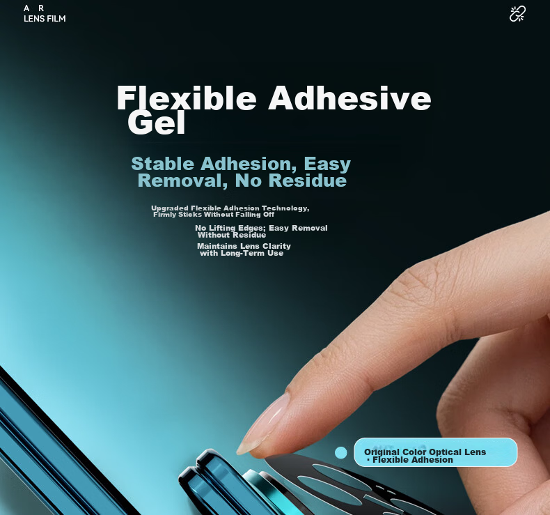 BLUEO AR Anti-Reflective Lens Protector for vivo X Fold6 Rear Camera Film High-Definition Drop-Resistant Scratch-Resistant Phone Screen Protector with Alignment Tool 12