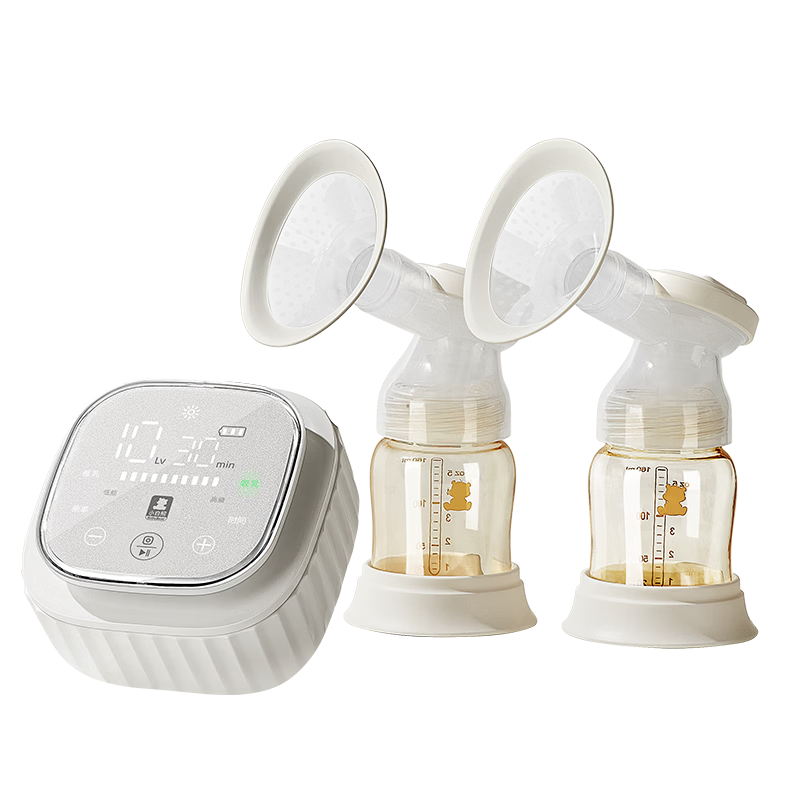 Little White Bear Electric Automatic Portable Double-Sided Breast Pump High Suction 3057