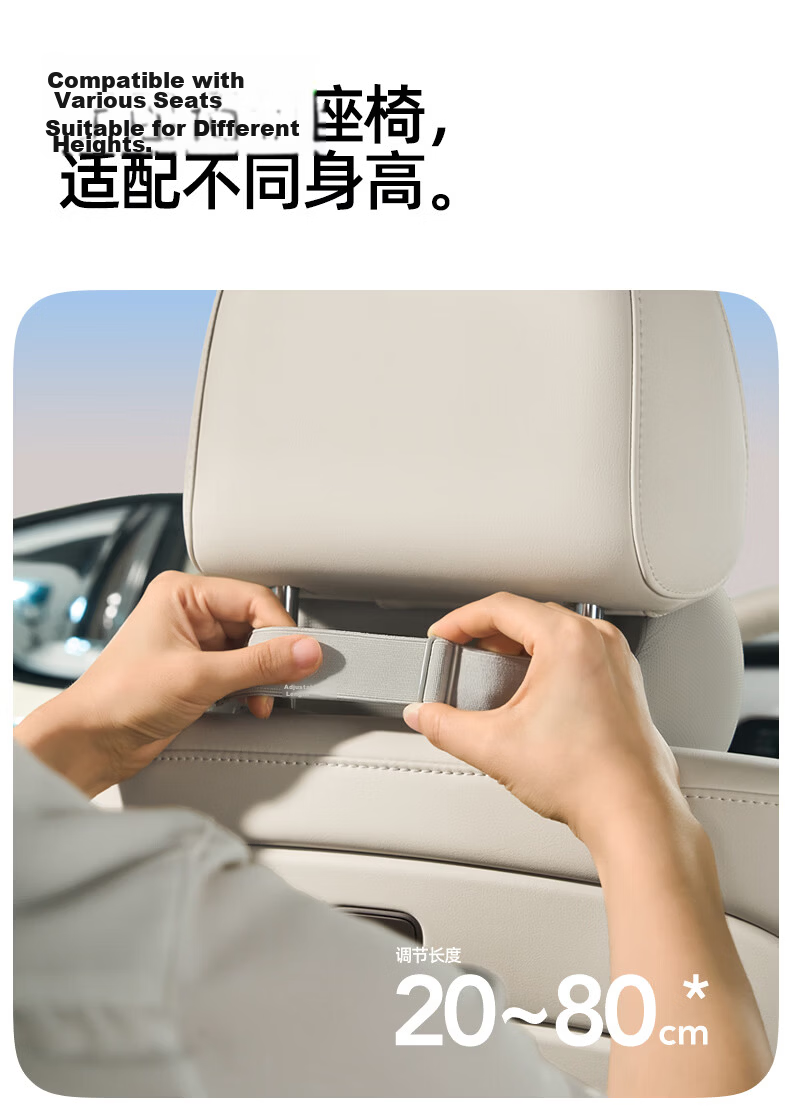 CICIDO Car Headrest and Lumbar Support Set Summer Neck Protection Pillow Seat Cushion Car Lumbar Pillow 23