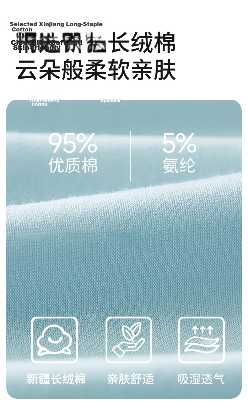 Hengyuanxiang Boys' Antibacterial Cotton Boxer Briefs for Children and Teens, 3-Pack 3