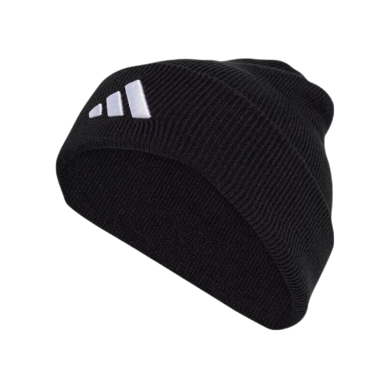 Adidas Men's And Women's Training Series NEW LOG BEA CUF Knitted Hat JM0428 Black OSFW