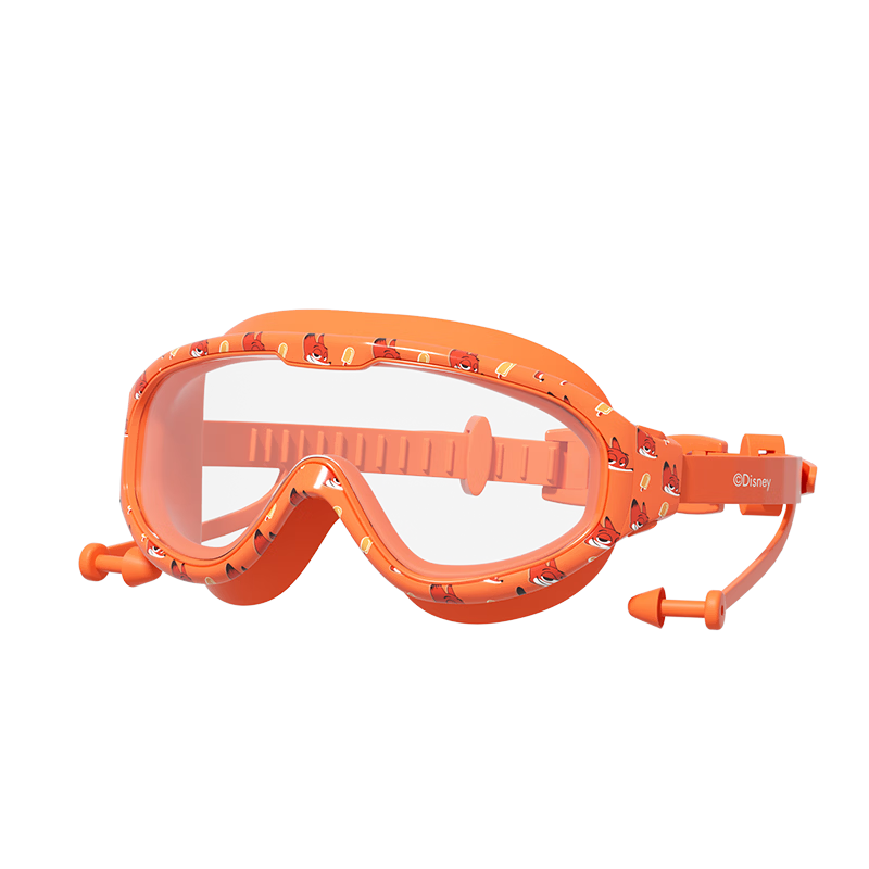 Disney Kids Swim Goggles HD Anti-Fog Waterproof Unisex Large Frame Swimming Goggles D66409S Stitch