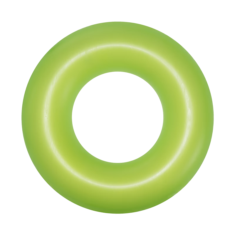 Bestway Children's Summer Inflatable Swim Ring Large Thickened Anti-Leak Anti-Tip Misty Green