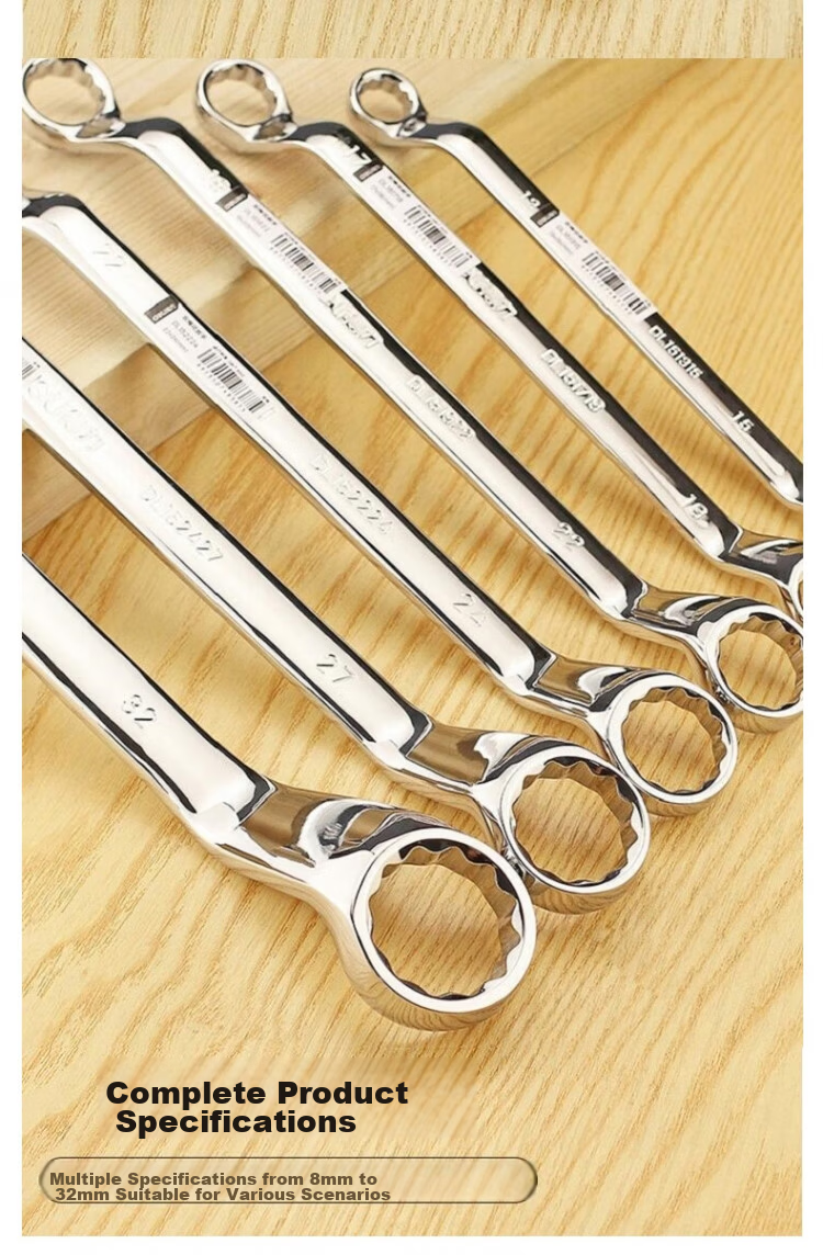 Deli Tool Mirror Double Open-End Wrench 22x24mm DL152224 11