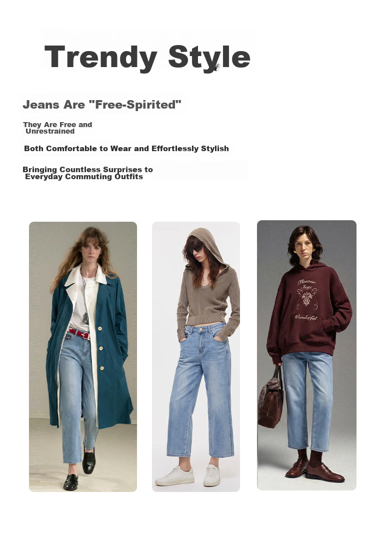 Demana [South France Afternoon] High Waist Straight Leg Slim Fit Women's Jeans 26 Spring Petite Baguette Cropped Cigarette Pants 14