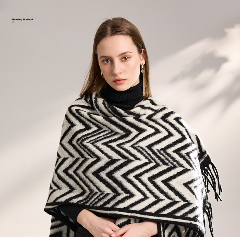 ELLE Women's Warm Shawl Office Essential Summer Air Conditioning Room Nap Travel Gift for Girlfriend 48