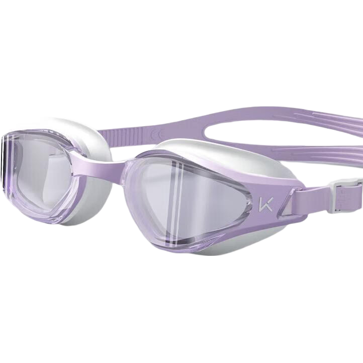 Keep Swimming Goggles, Long-Lasting Anti-Fog, High-Definition Waterproof Swim Glasses for Men And Women, Professional Myopia Eyewear, 870 Cherry Pink Purple