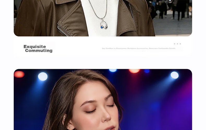 IKF R1 Limited Edition Original Zircon Necklace Personalized Trendy Minimalist Pendant High-End Clavicle Chain Accessory 11