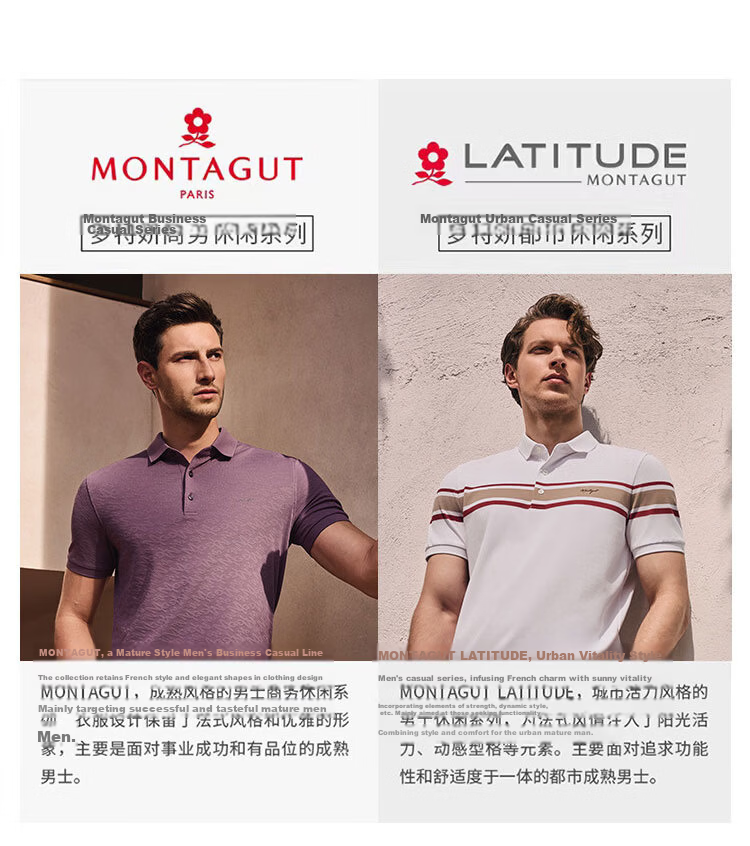 MONTAGUT Men's Polo Shirt Pure Cotton Fabric Skin-friendly Breathable Machine Washable Easy Care Casual Top Mint Green 3XL (56) 20