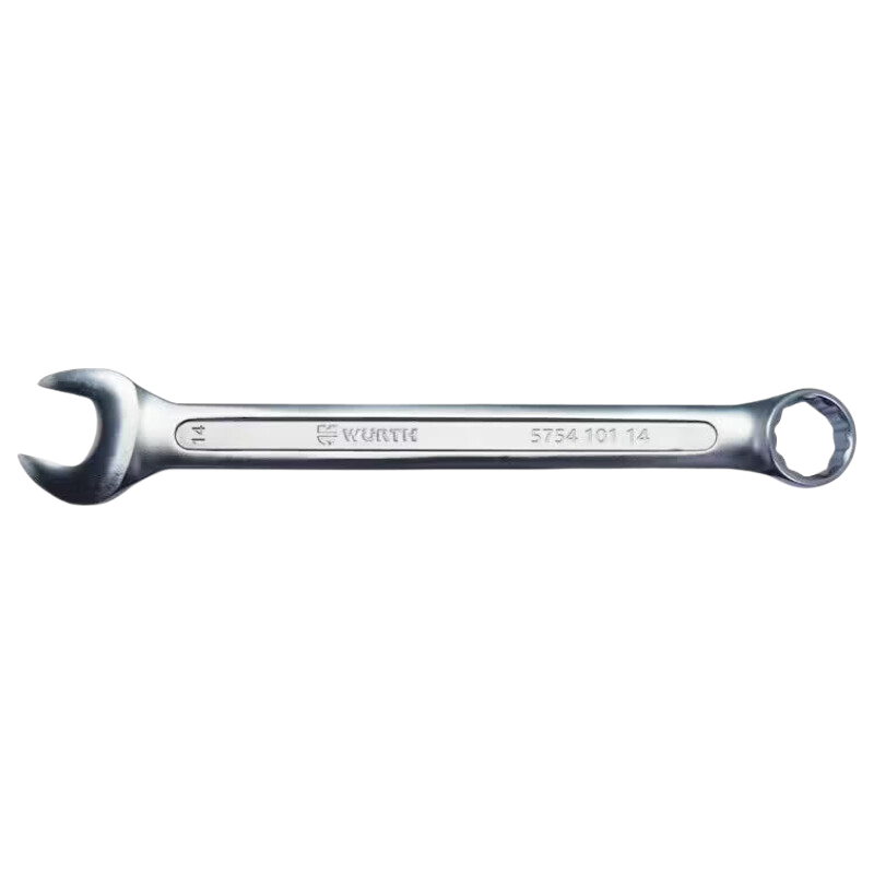 WURTH Short Crank Open-End and Box Combination Wrench WS14 Automotive Repair Tool German Quality 575410114