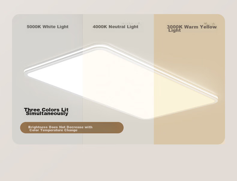 Haishibao Shumu Guang Full Spectrum Living Room Smart Ceiling Light Side Emission 2.5cm Ultra-thin Eye Protection Minimalist All-inclusive 29