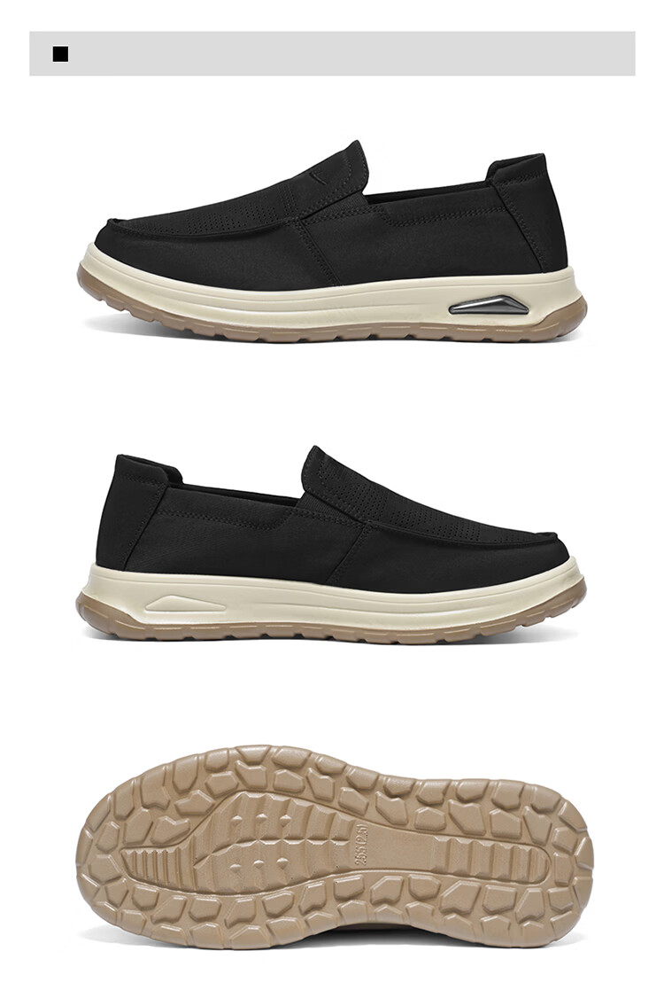 Warrior Official Slip-On Men's Shoes Summer 2026 New Breathable Mesh Dad Old Beijing Cloth Shoes Khaki Size 39 18