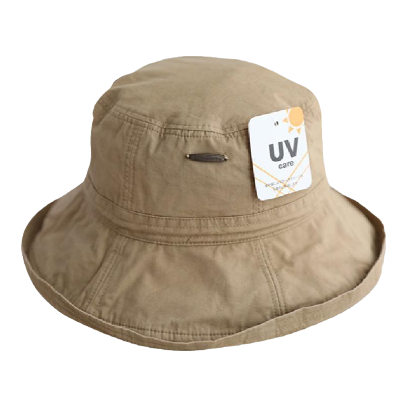 Lagur Japanese UV Fisherman Hat Women's Summer Sun Protection Anti-UV Sunshade Hat Casual Spring New Khaki