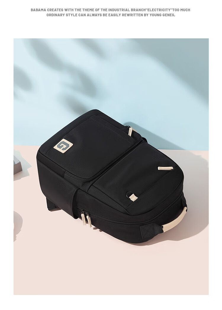 GOLF Backpack for Men And Women, Casual 15.6-Inch Laptop Bag for Middle School, High School And College Students, Travel Backpack 39