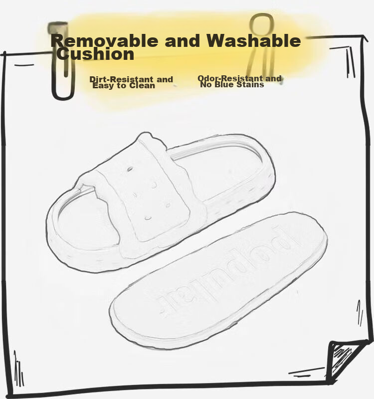 PLAYBOY Women's Summer 2026 Hole Sandals Dual-Wear Comfortable Slippers Beach Shoes Black Size 36/37 1