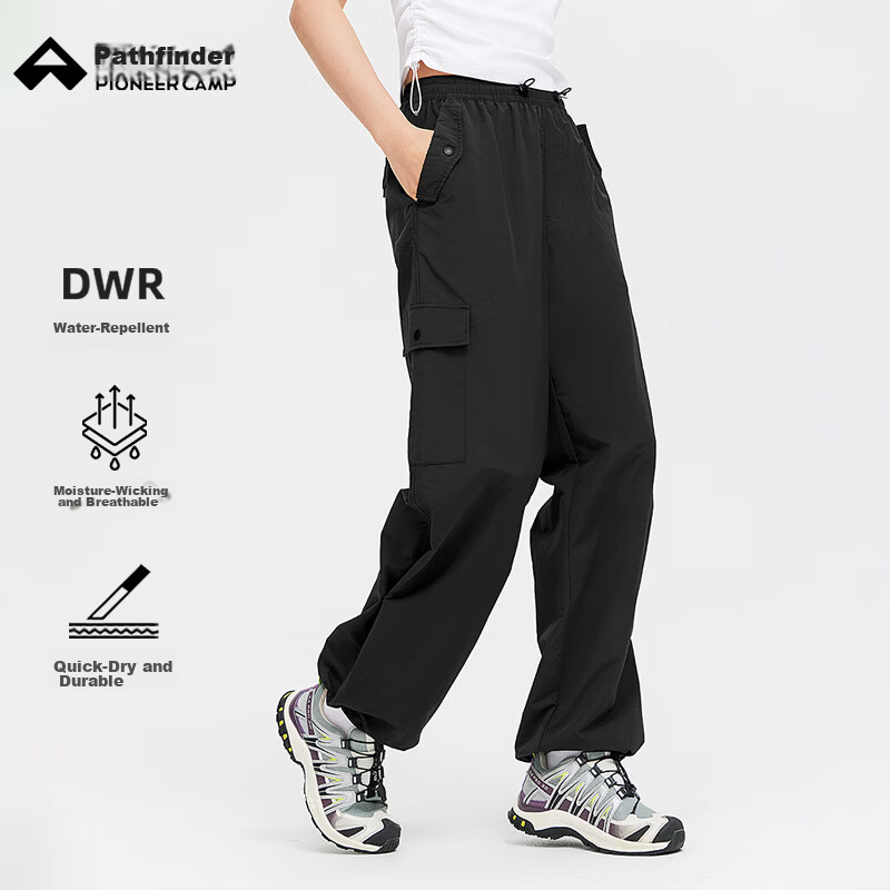Toread Women's Lightweight Work Pants Summer Quick-Dry Breathable Durable Paratrooper Loose Slim Straight Hiking Casual Sports Trousers