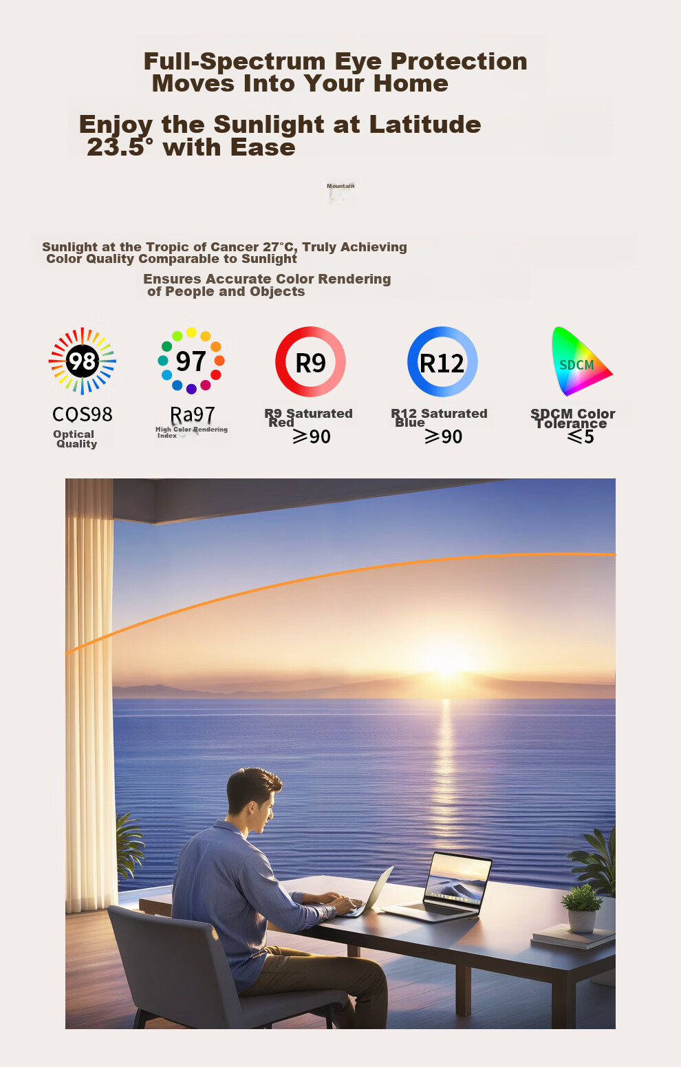 NVC Ceiling Light Living Room Main Lamp Bedroom Full Spectrum Eye Protection Luxury Smart Control LED with Installation 3