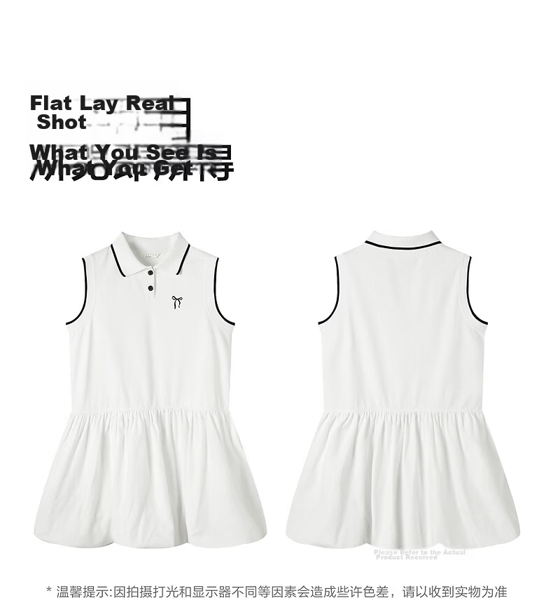 TonLion 2026 Spring Summer New Women's Dress White Balloon Skirt Unique and Beautiful Early Spring Dress 3