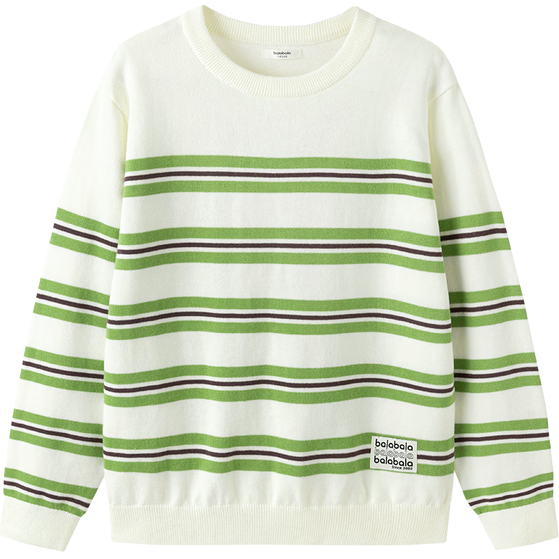 BALABALA Balaone Kids Sweater Boys 2025 Spring Autumn Knitwear Girls Parent-Child Pullover 208325103201