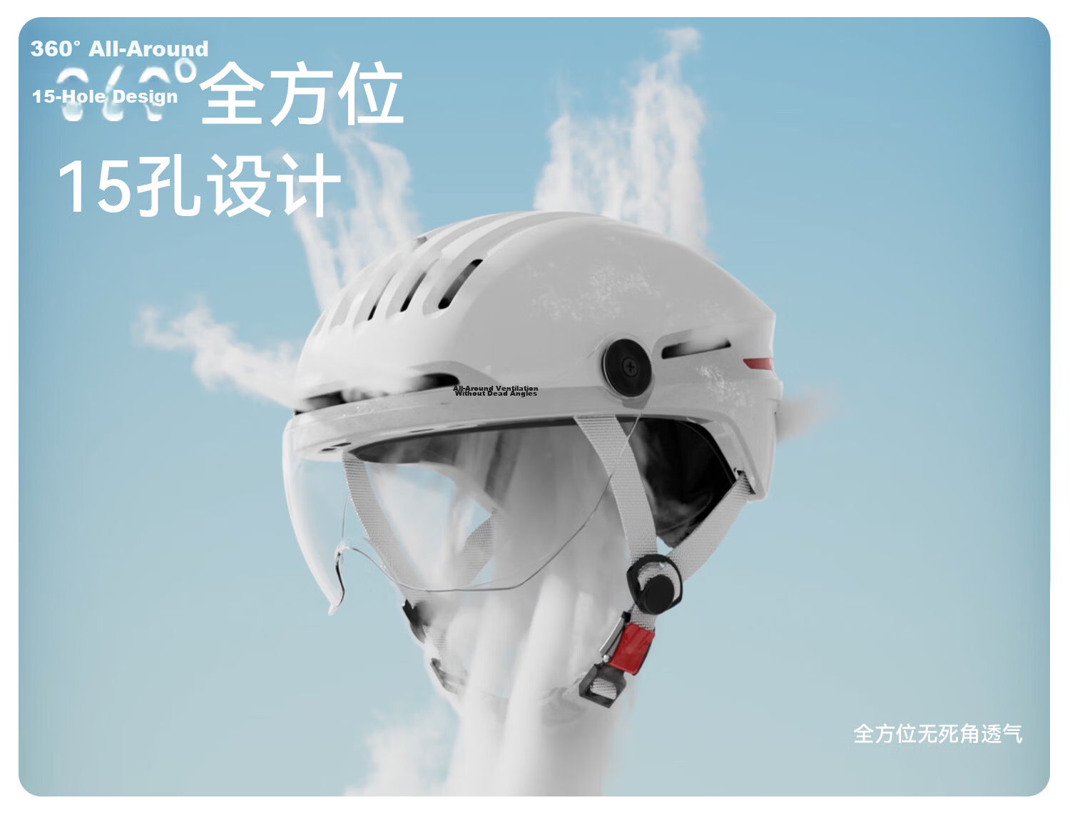 NEVA 2026 New 3C Certified Class A Electric Motorcycle Helmet Summer Breathable Ultra-Lightweight Unisex Riding Safety Helmet with Large Sunroof Ventilation 11
