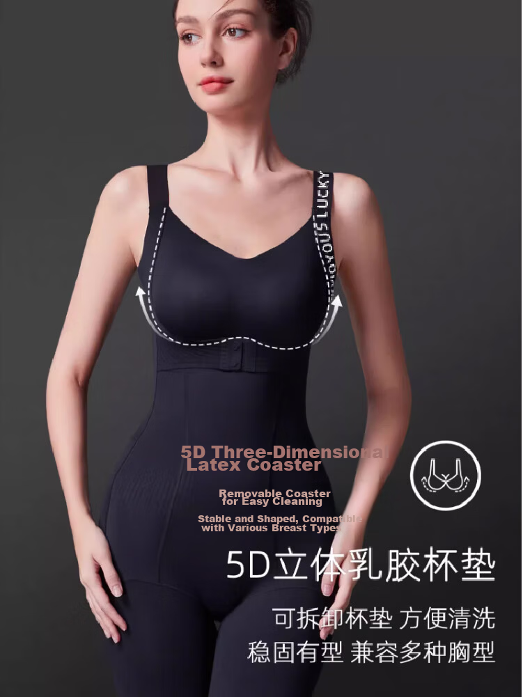 Tingmei Shapewear Bodysuit Tummy Control Hip Lift Pants 10A Antibacterial Gusset Waist Slimming Postpartum Body Shaping Underwear 11