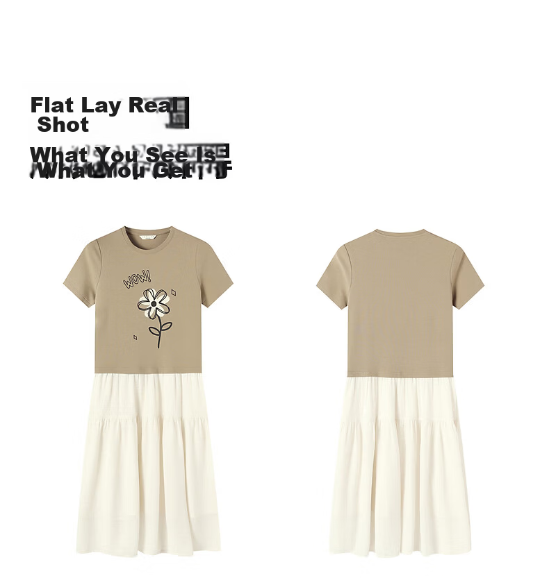 TonLion 2026 New Spring Summer Women's Dress Knitted Patchwork Early Spring Korean Style Fashionable Elegant 2