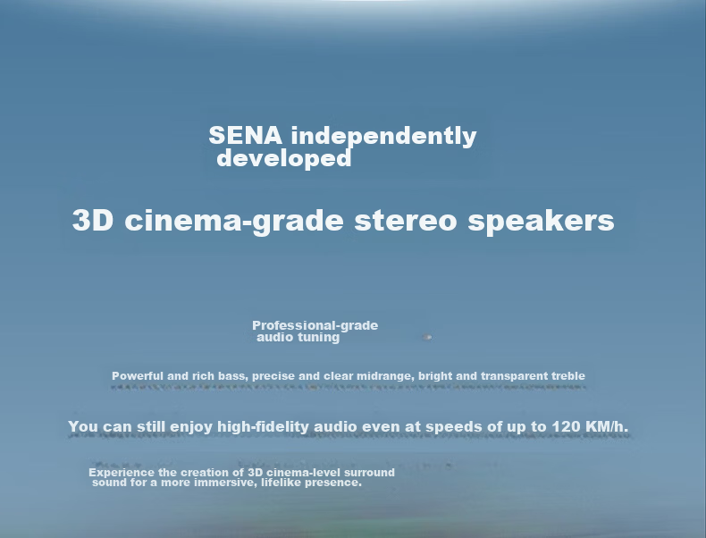 SENA C30 Motorcycle Helmet Bluetooth Headset Built-in HD Unit for Riding 25