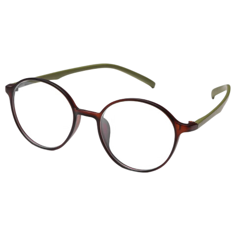 Mumujian 2026 New Women's Reading Glasses, Retro Round Frame, Ultra-Light 6g, Anti-Blue Light, High-Definition, Stylish Women's Glasses, Makes Eyes Look Younger