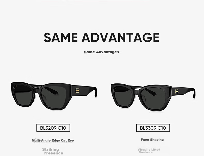 BOLON Bolon Eyewear 26 New Ding Yuxi Cat Eye Trendy Polarized Sunglasses for Women and Men BL3309A13 10