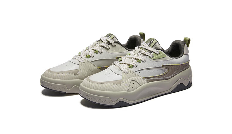 ERKE Men's Casual Sneakers Summer 2026 Breathable Versatile Sports Shoes | Bitter Melon 17