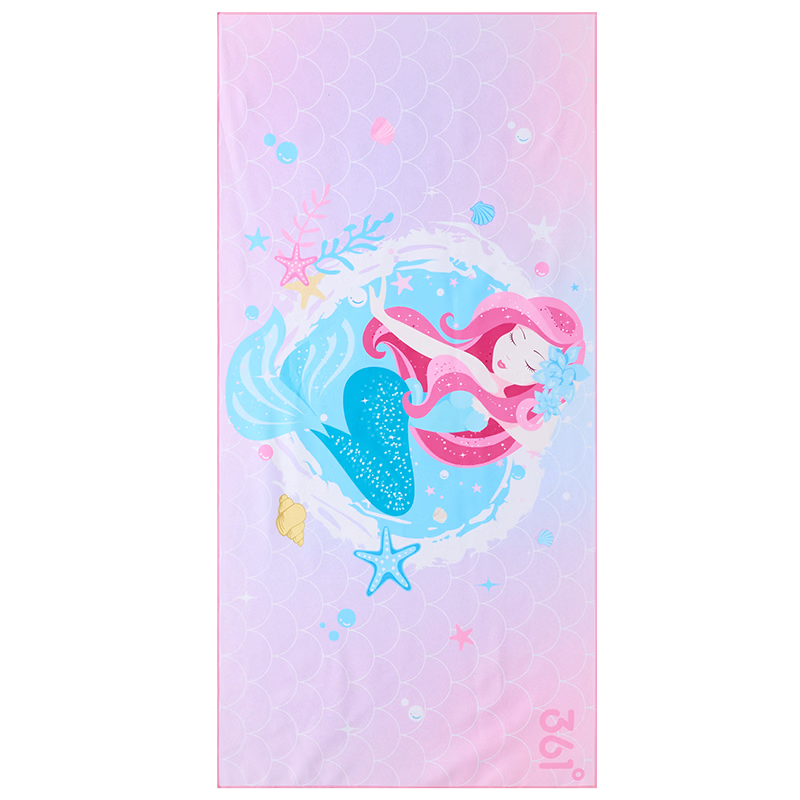 361° Swimming Towel, Children's Bath Towel, Girls' Beach Towel, Quick-Drying Absorbent Towel for Boys, Hot Spring Bath Towel, Pool Towel