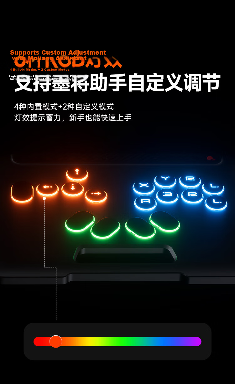 Mojang Doujiang Hitbox Fighting Keyboard Street Fighter 6 Hit Box Arcade Controller Switch 2 Wireless Gamepad PC Computer Steam Tekken 8 Fatal Fury 11