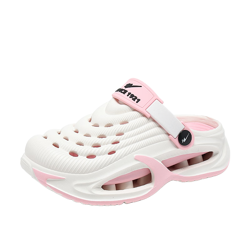 Double Star Kids Summer Sandals Girls Outdoor Sports Clogs Pink Size 36-37