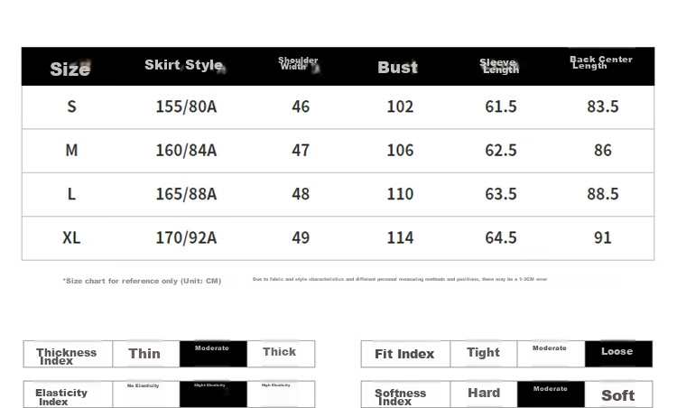 TonLion 2024 Women's Fleece High Neck Knit Long Sleeve Dress Black S 3