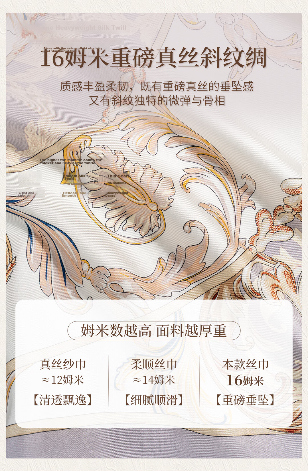 Shanghai Story 100% Mulberry Silk Double-Sided Printed Square Scarf Spring Summer New Gift Box for Mom and Girlfriend 5