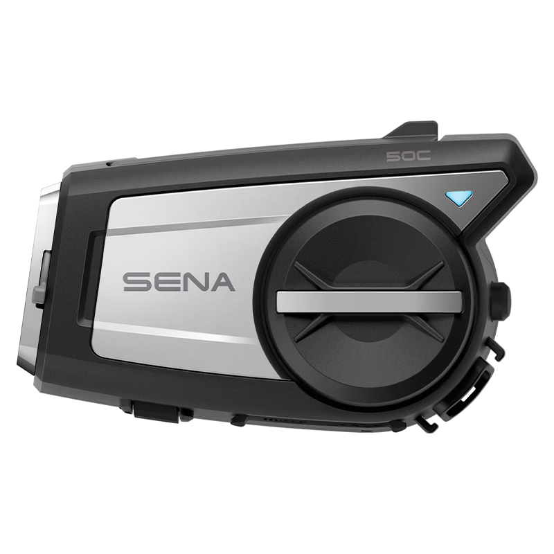 SENA 50C Motorcycle Helmet Bluetooth Headset Harman Kardon 4K Dash Cam Integrated Camera