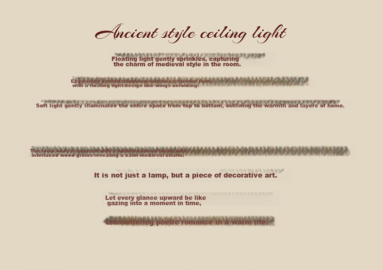 NVC LED Smart Eye-Care Full-Spectrum Bedroom Ceiling Light Children's Room Vintage Style Kids Lamp Huayang 3