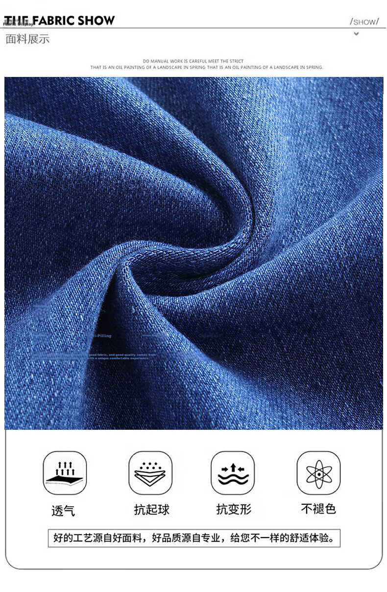 Jeanswest Women's Spring Summer High Waist American Vintage Double Button Stretch Slim Flared Bootcut Jeans Blue Gray XL 5