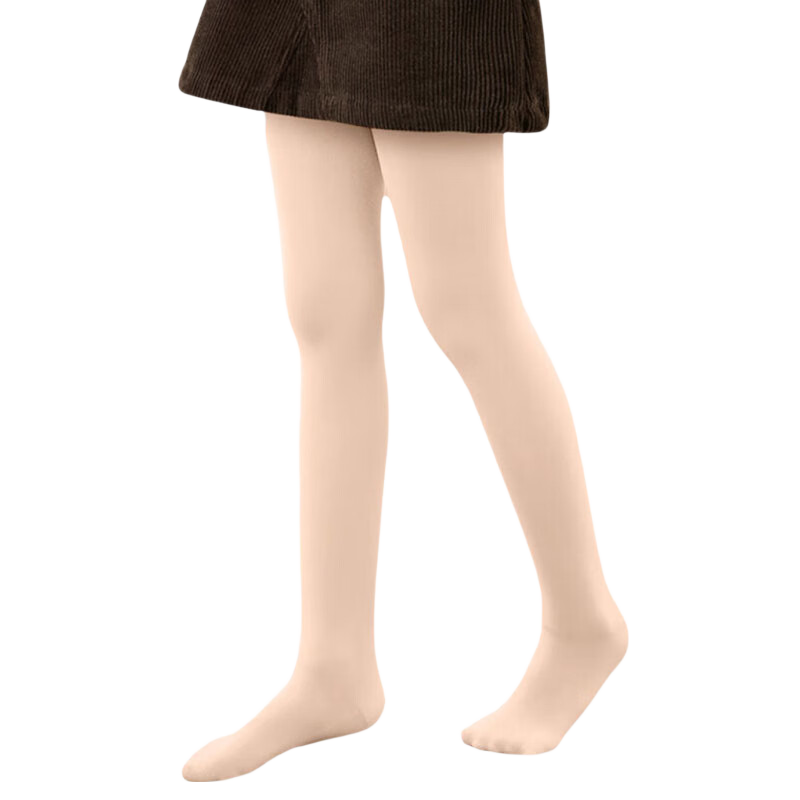 Babi Children's Tights, Skin Color Girls' Bare Leg Miracle, Spring And Autumn Thin Style, Base Layer Pants, Flesh-Colored Stockings, Base Socks