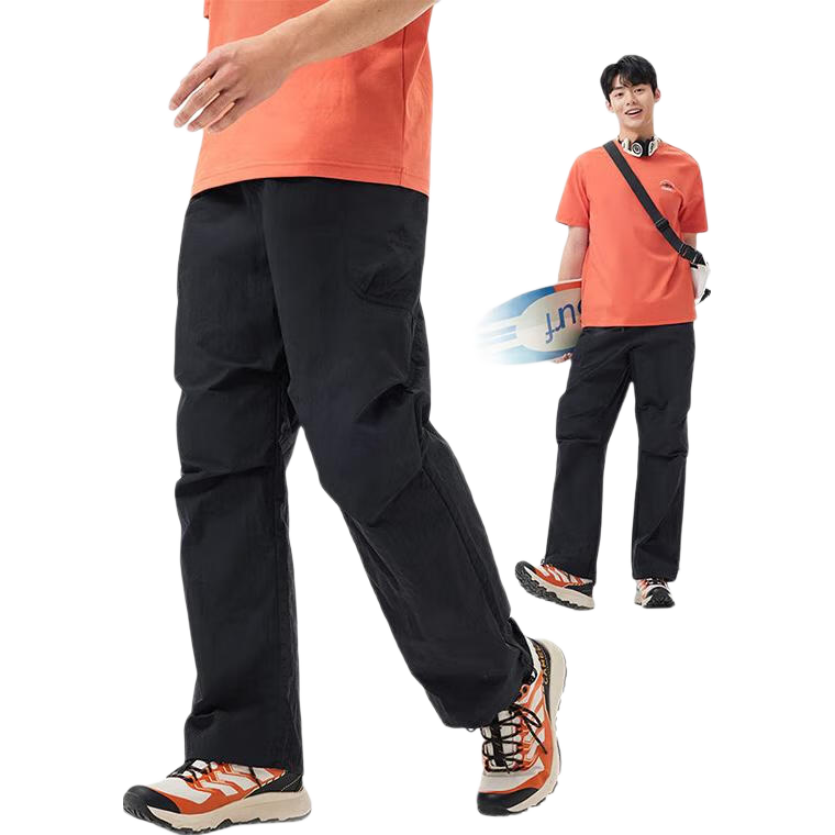 CAMEL Outdoor Quick-Dry Men's Paratrooper Pants Summer Cooling Durable Work Pants Breathable Sweat-Absorbing Sun-Protective Sports Long Pants Women XXXL