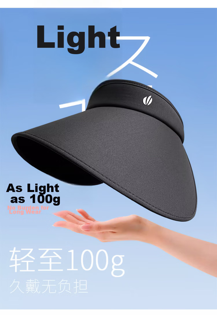 FitonTon Women's Summer Sun Protection Hat Outdoor UV Protection Breathable Travel Bucket Hat Face Shield Anti-Sunburn 6