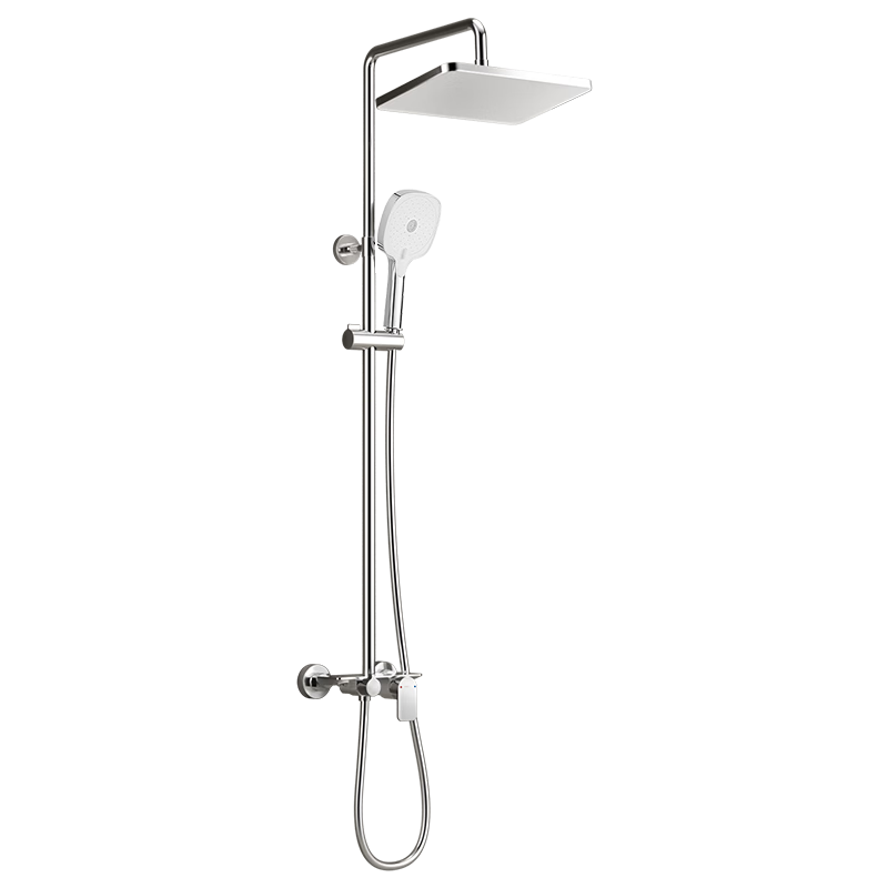 HEGII Shower Head D20, Copper Alloy Descaling Self-Cleaning Storage Shower Head HMF951-333
