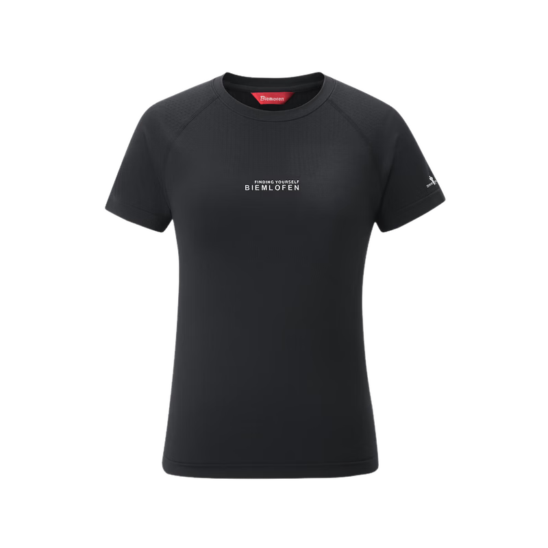Biyinlefen [Lightweight Antibacterial Fabric] 2026 Spring Summer New Women's Casual Outdoor Commuting Quick-Dry Short Sleeve Crew Neck T-Shirt