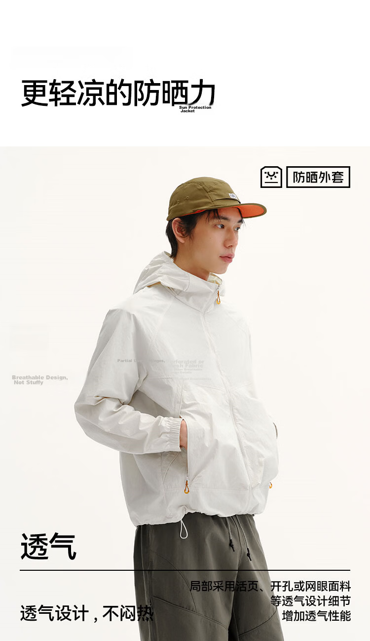Semir Sun Protection Jacket | Mall-Matching Sun Protection Clothing for Men, Summer 2026 New Style Workwear Cooling Top 101326108102 8