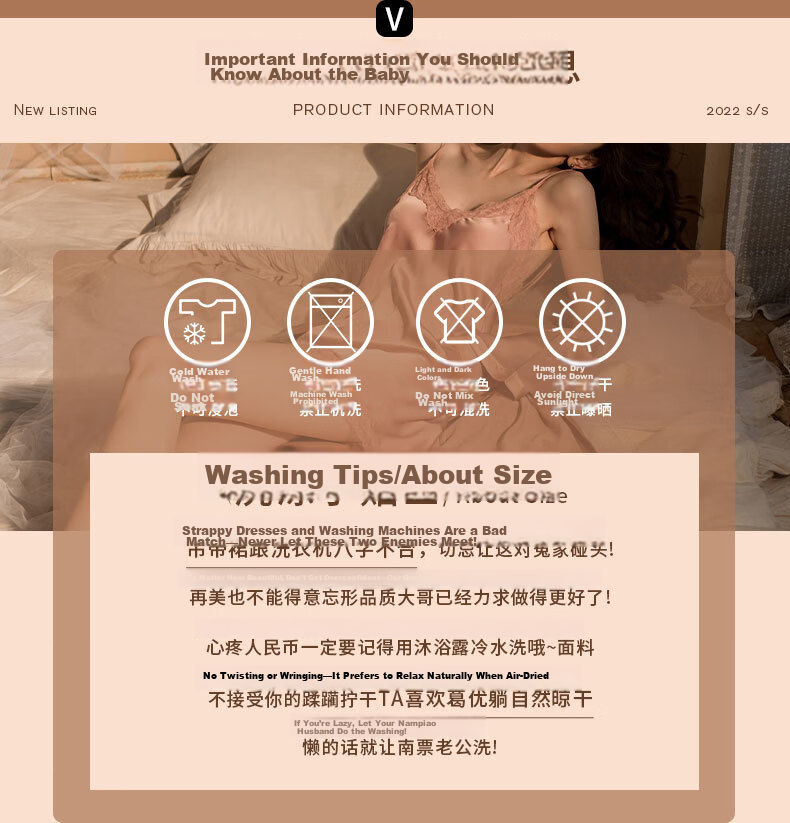 BONAS Premium Pure Style Ice Silk Women's Nightdress Imitation Silk Sexy Camisole Sleepwear Gift Box Packaging for Girlfriend 8