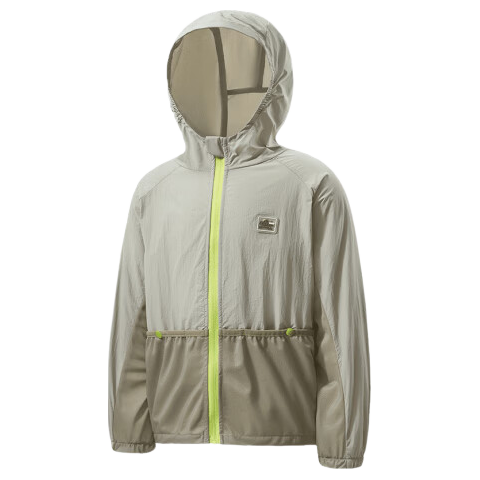 Kocotree KK Tree Kids Sun Protection Jacket Cooling Breathable Skin Jacket Baby Outdoor Lightweight Colorblock Large Pocket
