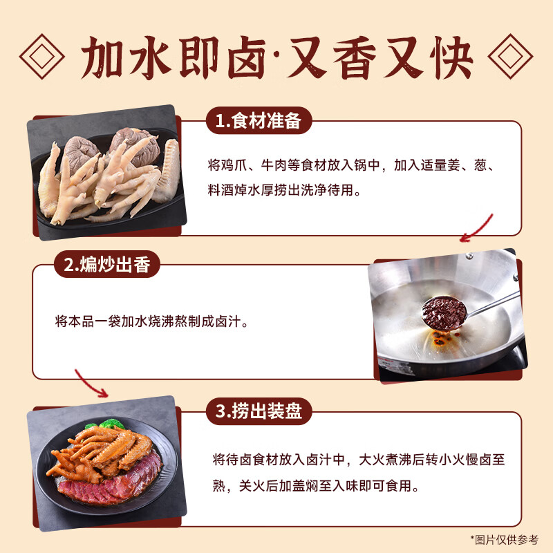 好人家香辣味老卤汁调料120g【0添加防腐剂】卤牛肉好吃方便一料多用