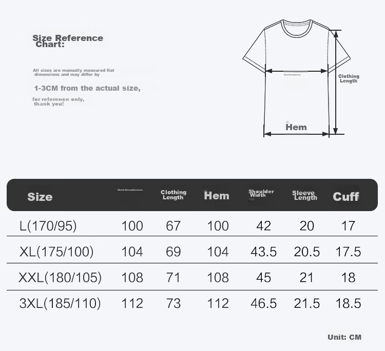 Hongdou Men's T-Shirt 10A Antibacterial Mite-Resistant Soft Cotton Breathable 50+ UV Protection Simple Printed Casual Round Neck Short Sleeve 11